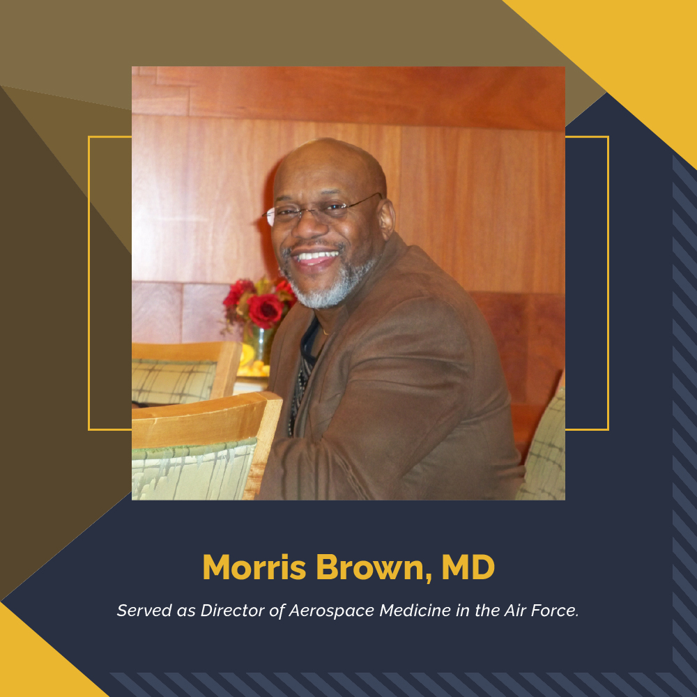 Headshots of Morris Brown MD